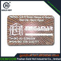 thin metal label for personalized metal logo for speaker charger